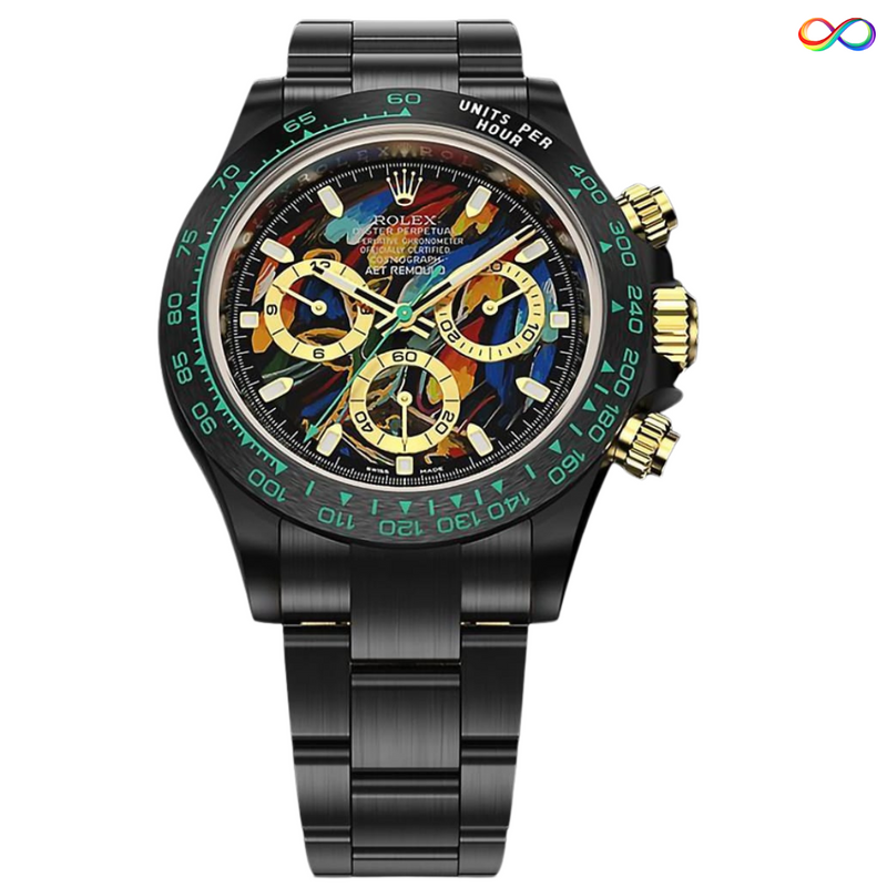 X9-11256 121P Series RO_LEX Black Premium Quality Watch.