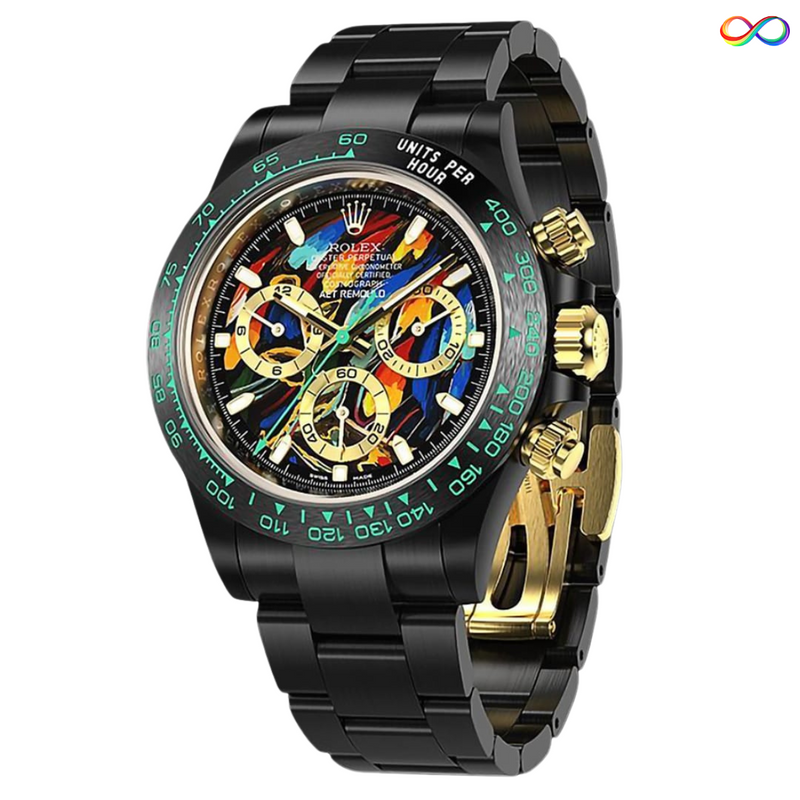 X9-11256 121P Series RO_LEX Black Premium Quality Watch.