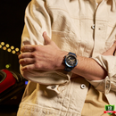 AX-1012578 N91 EDI_FICE Silver Black Dial Watch Series.