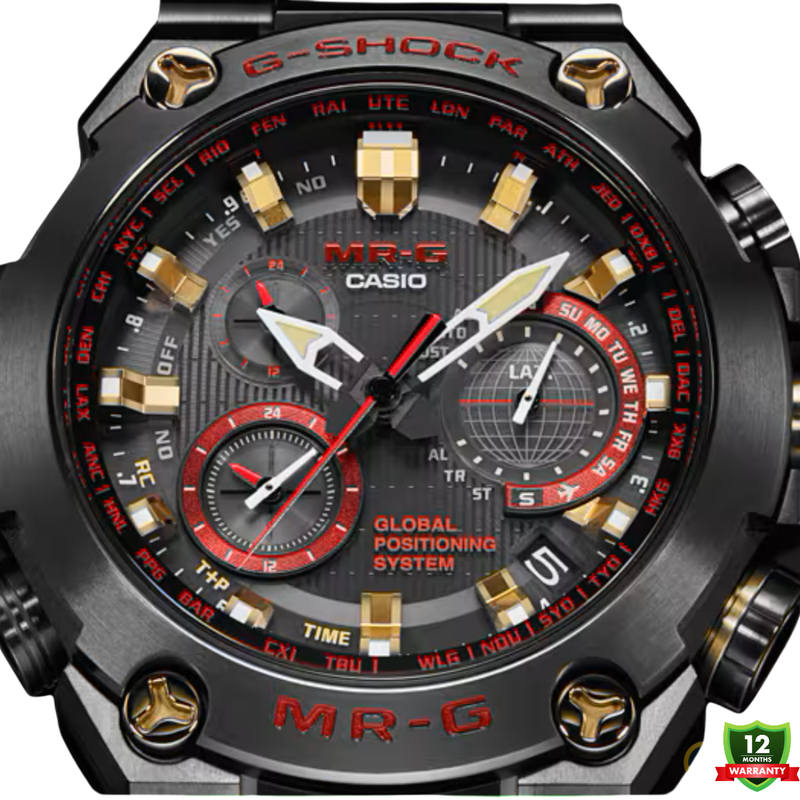 MR-G Black Stainless Steel Watch AX-10125782 N91 Series