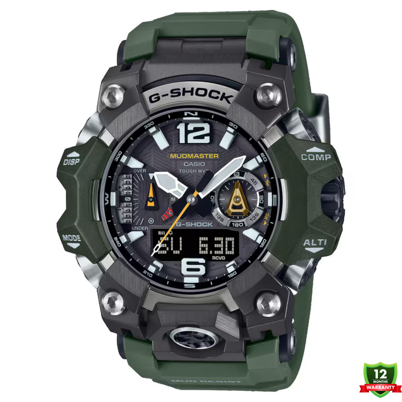 Mud Master Green Solar Watch AX-10125890 N91 Series – Green Edition.