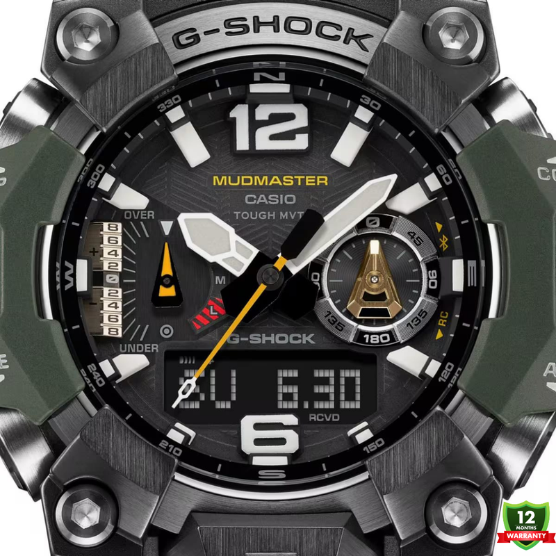 Mud Master Green Solar Watch AX-10125890 N91 Series – Green Edition.