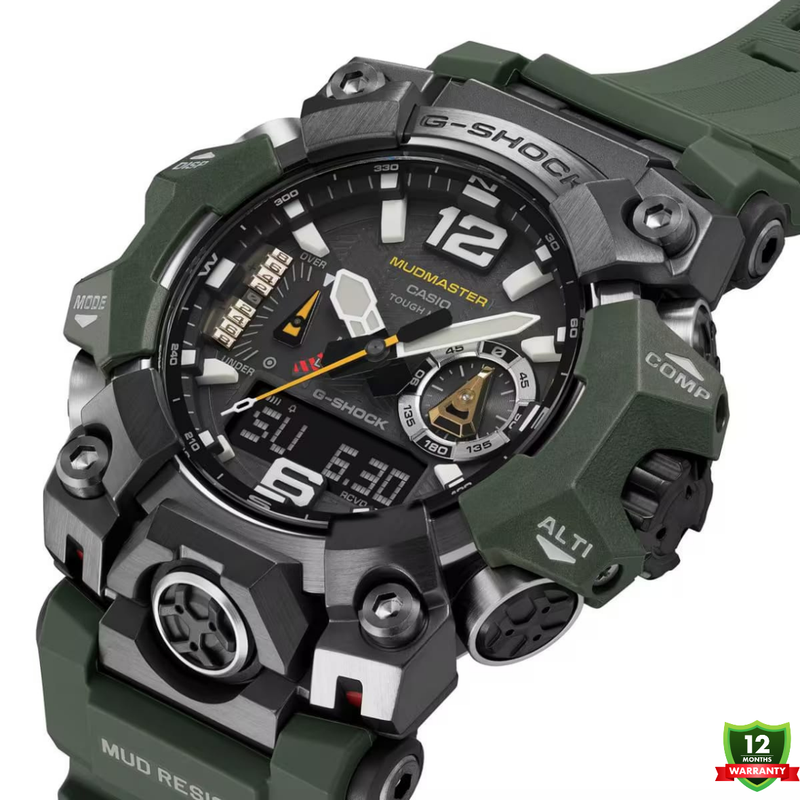 Mud Master Green Solar Watch AX-10125890 N91 Series – Green Edition.