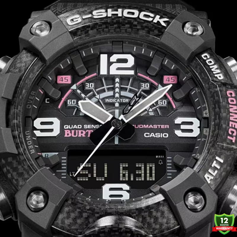 AX-10125892 N91 Mud Master White Black Solar Watch.