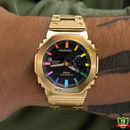 AX-1012568 N91 Silver/Golden Stainless Steel Watch.